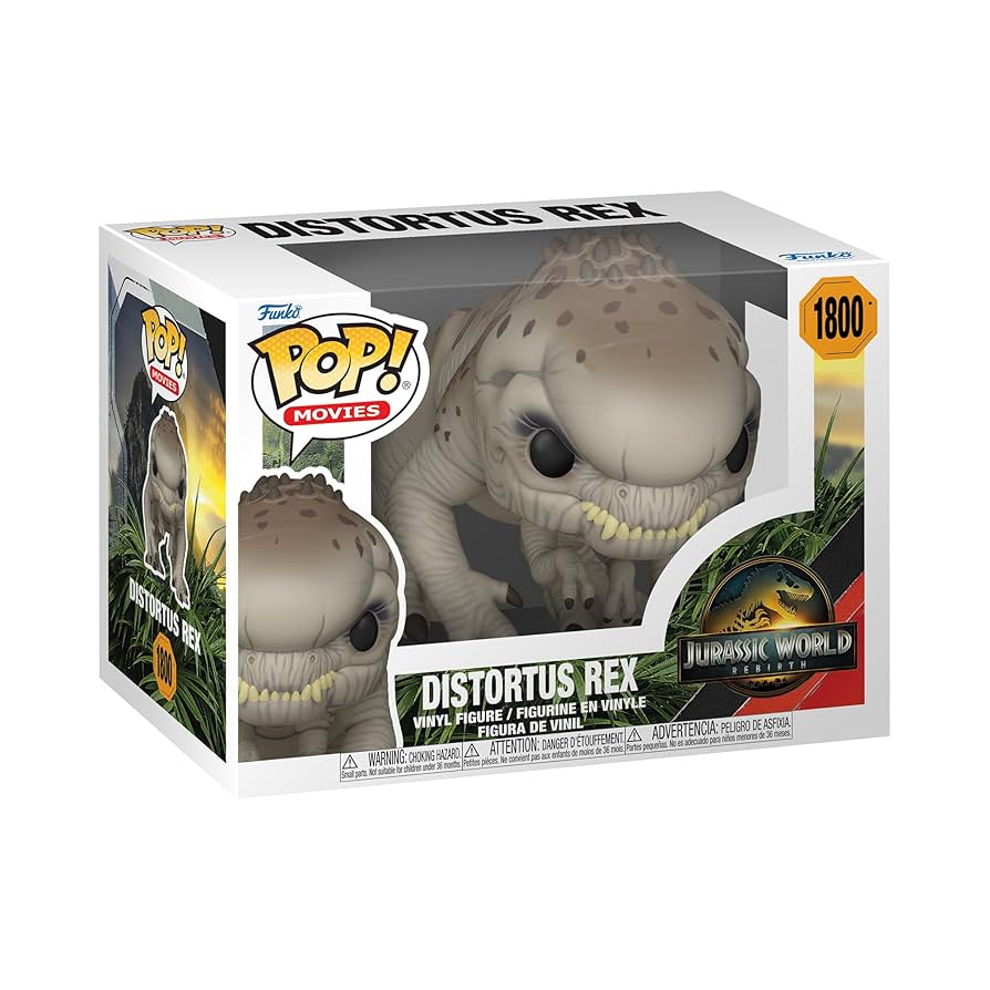 Amazon.com: Funko Pop! Movies: Jurassic World: Rebirth